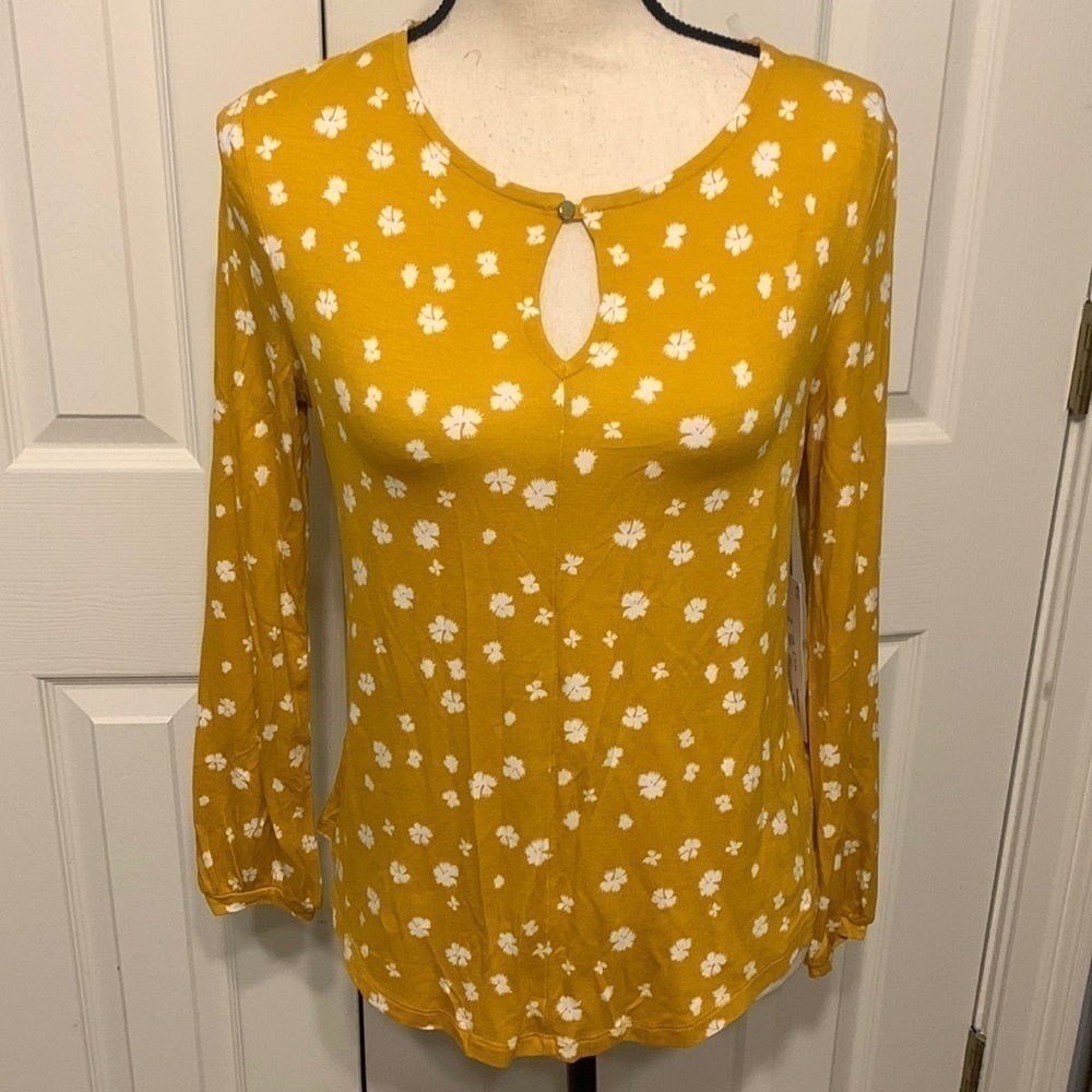 Liz Claiborne Petite Long Sleeve Top